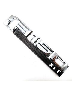  2016-2020 Ford F150 XLT Black/Silver Fender Emblems Badge Sticker