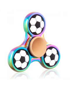  3 Sided Football Fidget Spinner Soccer Tri Fidget Spinner