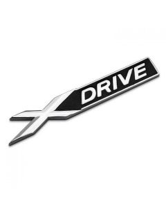 BMW xDrive Metal Chrome Badge Emblem Badge Sticker