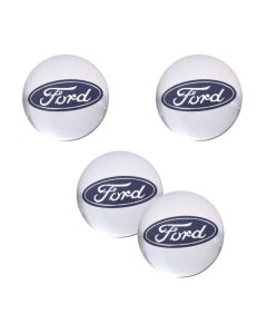 4PCS New Silver 54mm Wheel Center Hub Cap for Ford FiestaFocusMonde Galaxy