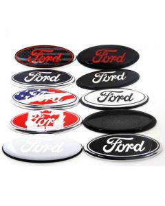6" Ford Front Grille Emblem Rear Tailgate Emblem Aluminium Badge