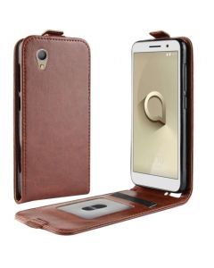 Alcatel 1 Leather Flip Phone Case Flip Cover Vertical Open Wallet Case