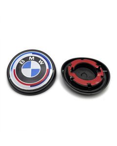 BMW F15 F16 X5 X6 Roundel 50th Anniversary Logo Hatch Back Trunk Emblem