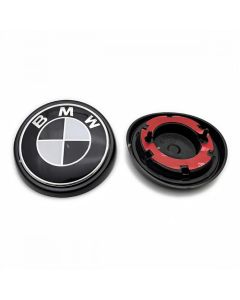 BMW F15 F16 X5 X6 Roundel Logo Hatch Back Trunk Emblem |Black White