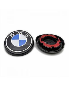 BMW F15 F16 X5 X6 Roundel Logo Hatch Back Trunk Emblem |Blue White