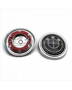 BMW F15 F16 X5 X6 Roundel Kith Limited Edition Logo Hatch Back Trunk Emblem |Black