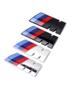 Bmw ///M Emblem Car Side Badge Rear Sticker for M3 M5 X3 X5 X6 E36 