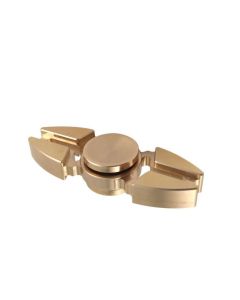 Brass Fidget Hand Spinner TTLET Desk Finger Toy Gyro EDC Focus ADHD Autism