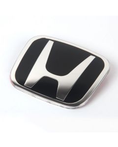 Honda front emblem rear badge steering wheel emblem | Black
