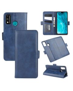 Honor 9X Lite Flip Cover Leather Wallet Case with Dual Magnetic Closure