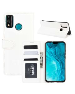 Honor 9X Lite Flip Folio Leather Wallet Case with ID and Credit Card Pockets