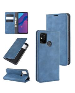 Honor Play 9A Super Soft Leather Flip Cover Phone Case Dual Invisible Magnets Snap