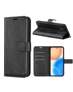 HONOR X8 Flip Cover Leather Wallet Case with Rectangle Magnetic Snap