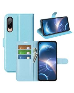 HTC Desire 22 pro Phone Case Wallet Flip Cover Folio Leather Case Stand Display Card Pocket