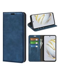 HUAWEI nova 10 Super Soft Leather Flip Cover Phone Case Dual Invisible Magnets Snap
