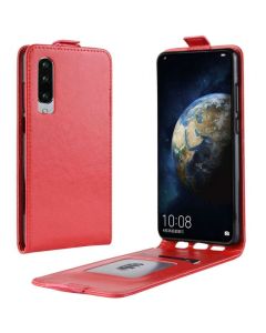 Huawei P30 Leather Flip Phone Case Flip Cover Vertical Open Wallet Case