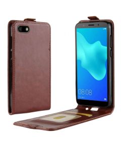 Huawei Y5 2018 /Y5 Prime 2018 Leather Flip Phone Case Flip Cover Vertical Open Wallet Case