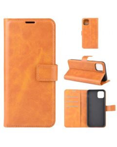 iPhone 11 Flip Cover Leather Wallet Case with Rectangle Magnetic Snap