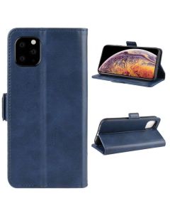 iPhone 11 Pro Flip Cover Leather Wallet Case with Dual Magnetic Closure