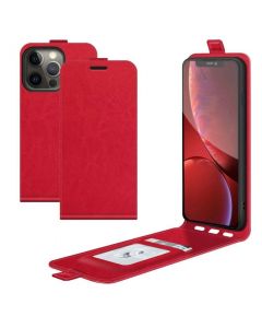 iPhone 13 Pro Leather Flip Phone Case Flip Cover Vertical Open Wallet Case