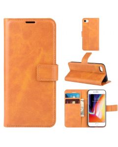 iPhone SE (2020) Flip Cover Leather Wallet Case with Rectangle Magnetic Snap