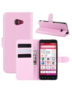 Kyocera Basio 4 KYV47 Phone Case Wallet Flip Cover Folio Leather Case Stand Display Card Pocket