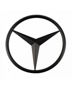 Mercedes-Benz W205 C class Sedan Rear Star Emblem #2058174500 | Matte Black