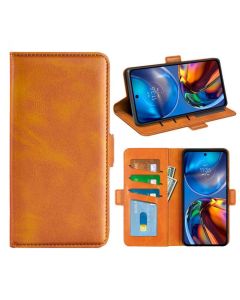 Motorola Moto E32 Flip Cover Leather Wallet Case with Dual Magnetic Closure