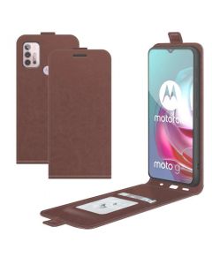 Motorola Moto G30 /Moto G10 Leather Flip Phone Case Flip Cover Vertical Open Wallet Case