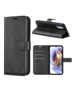 Motorola moto g31 Flip Cover Leather Wallet Case with Rectangle Magnetic Snap