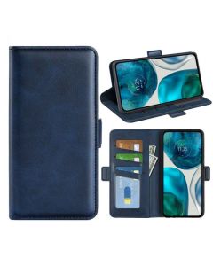 Motorola moto g42 Flip Cover Leather Wallet Case with Dual Magnetic Closure