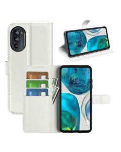 Motorola moto g52j 5G Phone Case Wallet Flip Cover Folio Leather Case Stand Display Card Pocket