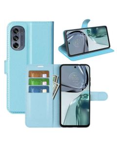 Motorola moto g62 5G Phone Case Wallet Flip Cover Folio Leather Case Stand Display Card Pocket