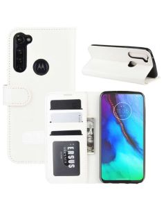 Motorola Moto G Stylus Flip Folio Leather Wallet Case with ID and Credit Card Pockets