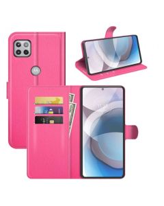 Motorola One 5G Ace Phone Case Wallet Flip Cover Folio Leather Case Stand Display Card Pocket