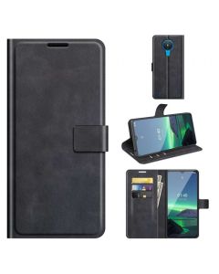 Nokia 1.4 Flip Cover Leather Wallet Case with Rectangle Magnetic Snap