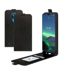 Nokia 1.4 Leather Flip Phone Case Flip Cover Vertical Open Wallet Case