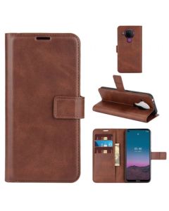 Nokia 5.4 Flip Cover Leather Wallet Case with Rectangle Magnetic Snap