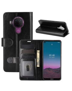 Nokia 5.4 Flip Folio Leather Wallet Case with ID and Credit Card Pockets