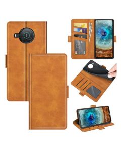 Nokia X10 | Nokia X20 Flip Cover Leather Wallet Case with Dual Magnetic Closure