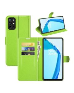 OnePlus 9R Phone Case Wallet Flip Cover Folio Leather Case Stand Display Card Pocket