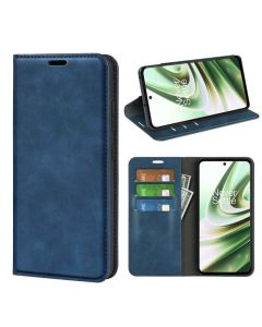 OnePlus Ace |OnePlus 10R 5G Super Soft Leather Flip Cover Phone Case Dual Invisible Magnets Snap