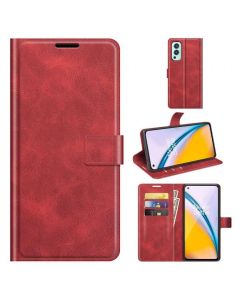 OnePlus Nord 2 5G Flip Cover Leather Wallet Case with Rectangle Magnetic Snap
