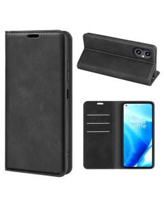 OnePlus Nord N20 5G Super Soft Leather Flip Cover Phone Case Dual Invisible Magnets Snap