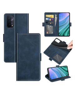 OPPO A54 5G (CPH2195) Flip Cover Leather Wallet Case with Dual Magnetic Closure