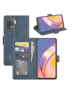 Oppo A94 /Oppo F19 Pro /Oppo Reno5 Lite Flip Cover Leather Wallet Case with Dual Magnetic Closure
