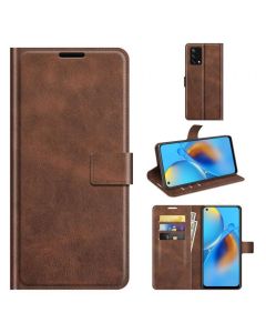 OPPO F19 | OPPO A74 (4G) Flip Cover Leather Wallet Case with Rectangle Magnetic Snap
