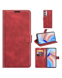 OPPO Reno5 Pro+ /Find X3 Neo Flip Cover Leather Wallet Case with Rectangle Magnetic Snap
