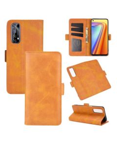 Realme 7 Flip Cover Leather Wallet Case with Dual Magnetic Closure