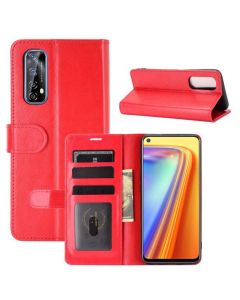 Realme 7 Flip Folio Leather Wallet Case with ID and Credit Card Pockets